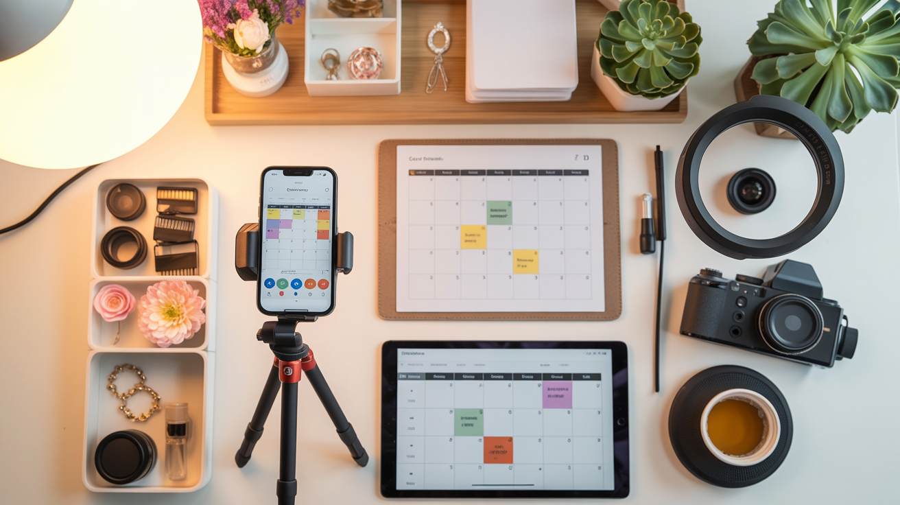 Content Creator's Guide to Batch Photography: Create a Month of Social Media Posts in One Day