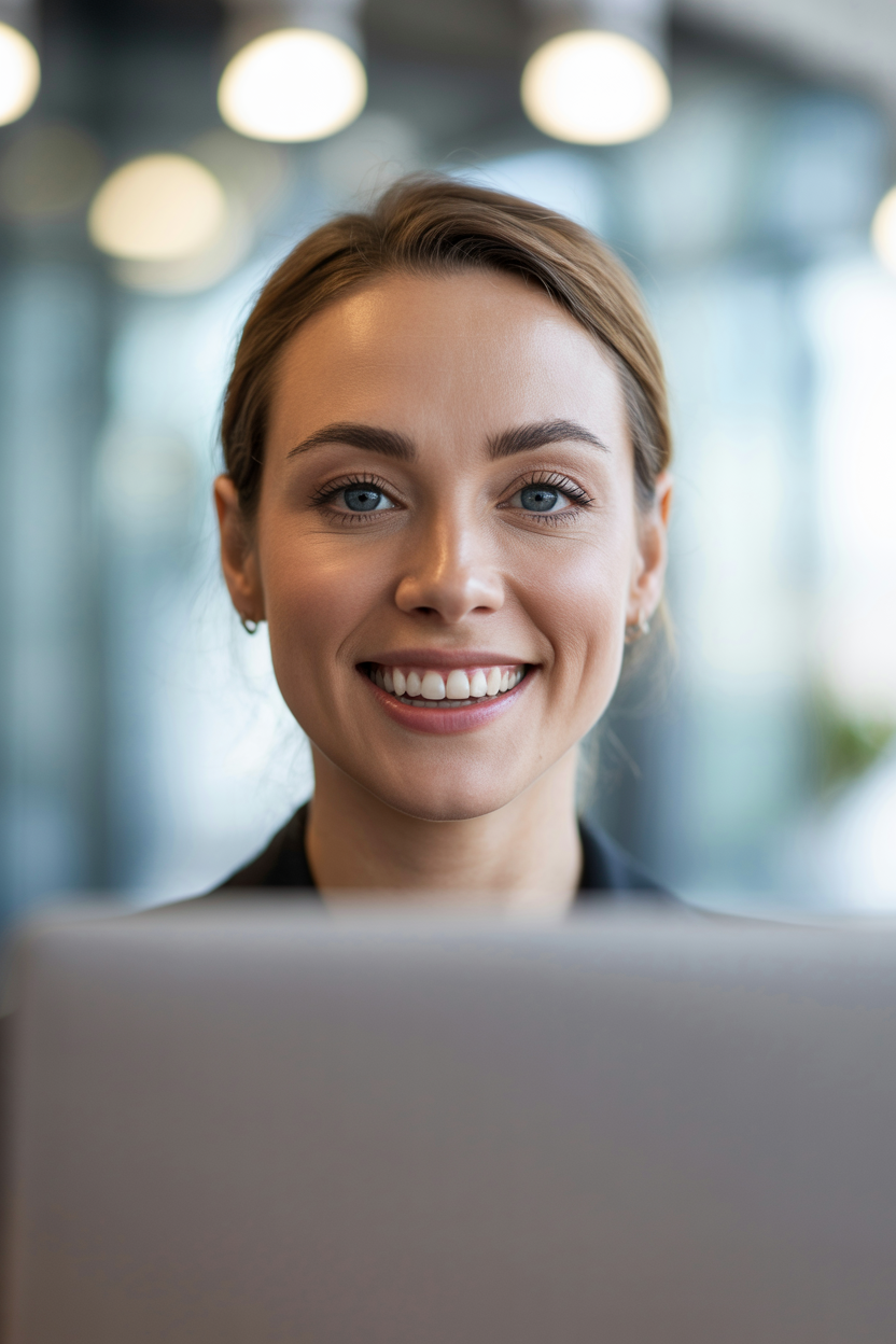 AI-generated professional LinkedIn headshot